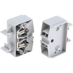 Miniature terminal block, spring-clamp connection, 0.08-2.5 mm², 1 pole, 24 A ...