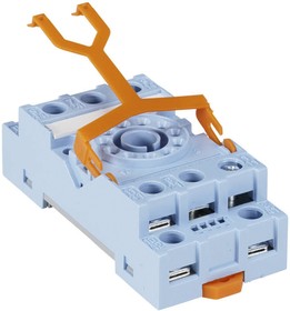 Фото 1/2 S3-S, MRC 11 Pin 250V DIN Rail Relay Socket, for use with 11-Pin Standard Relay