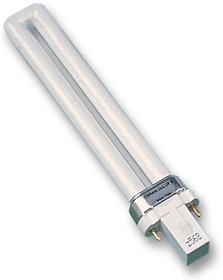 DS1184, Компактная лампочка, одна двойная трубка, G23, 11Вт, холодный белый, 900лм, 4000К