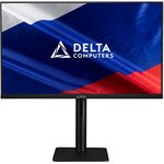 Монитор Delta Computers Сова OM238I "R", 23.8", черный [ом238i.fhd.as.01.p2]