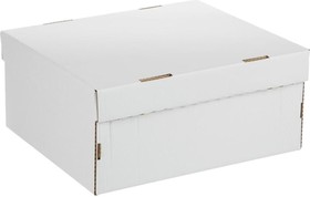 Фото 1/5 Архивный короб для хранения 360x310x160, белый, двойные стенки, 3 шт в упаковке ас-15 1761618