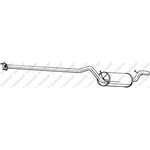 286-605, Глушитель (средняя часть), FORD Focus II/C-Max/MAZDA 3/VOLVO S40 II/V50 ...
