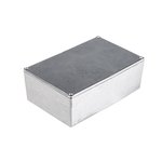 Silver Die Cast Aluminium Enclosure, IP54, IP65, IP66, Silver Lid, 152 x 82 x 49.75mm