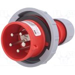 70152-6, Разъем: питания AC, трехфазный, вилка, "папа", 16А, 400ВAC, IP67