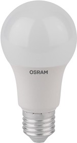 Фото 1/7 Лампа светодиодная LED Star Classic A 75 8.5W/827 8.5Вт грушевидная матовая 2700К тепл. бел. E27 806лм 220-240В пластик. OSRAM 4052899971554