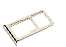 Держатель (лоток) SIM карты для Huawei P10 Plus золотой