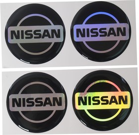 04683/041711, Эмблема диска колесного "NISSAN" (6см) комплект 4шт.
