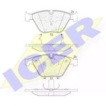 181577, Колодки дисковые передние BMW E65/E66 3.5I/4.5I/3.0D/4.0D 01