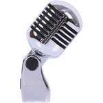 PLS00093, Retro 50's Style Chrome Microphone