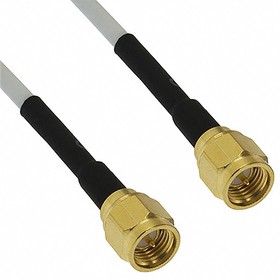Фото 1/2 415-0033-036, 415 Series Male SMA to Male SMA Coaxial Cable, 914.4mm, RG316DS Coaxial, Terminated