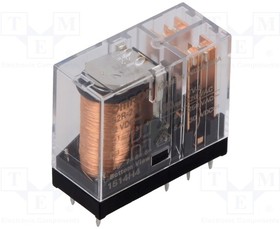 Фото 1/2 G2R-2-H-DC12, Relay: electromagnetic; DPDT; Ucoil: 12VDC; Icontacts max: 3A; PCB