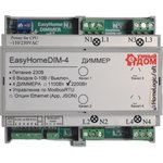 Диммер двухканальный EasyHomeDim-4-LD, 20А LED ленты 12-80 VDC, Ethernet