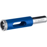 ЗУБР АГК, d 10 мм, Р60, алмазное трубчатое сверло, Профессионал (29850-10)