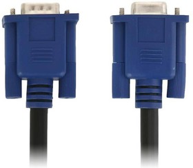 PL1118, Кабель удлинитель VGA/SVGA вилка - VGA/SVGA розетка, 5 м. | купить в розницу и оптом