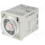 H3CR-A8 100-240AC/100-125DC, Реле времени, 0,05с-300ч, DPDT, 250ВAC/5А, Uпит ...