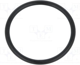 O-25X2-70-NBR, Прокладка O-ring, NBR, Thk: 2мм, dвнутр 25мм, черный, -30-100°C