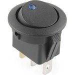 COM-11155, SparkFun Accessories Rocker Switch - Round w/ Blue LED