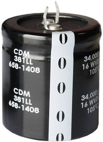 381LL472M063A032, Aluminum Electrolytic Capacitors - Snap In 4700uF 63V 20% 8K hours