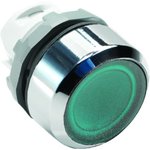 Кнопка зеленая MP2-21G с фиксацией с подсветкой ( только корпус)