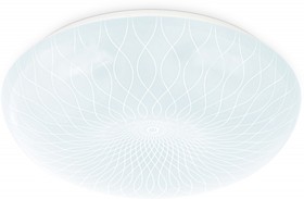 Ambrella Потолочный светодиодный светильник FZ1086 WH белый 30W 6400K D380*105 (Без ПДУ)