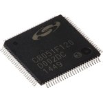 C8051F120-GQ, 8-bit Microcontrollers - MCU 100MIPS,128KB, 12ADC,100Pin MCU