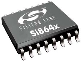 Фото 1/2 Si8640ED-B-IS , 4-Channel Digital Isolator 150Mbps, 5 kV, 16-Pin SOIC W
