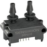 SDP816-500Pa, Differential Pressure Sensor, +500Pa Operating Max, PCB Mount ...