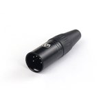 AuraSonics XN5M-B кабельный разъем 5-контактный XLR male, черный