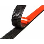 3M SJ3870 25mm x 2,5m, Black Hook & Loop Tape, 25mm x 2.5m