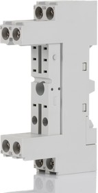 Фото 1/4 1SVR405650R1000 CR-PSS, CR-P DIN Rail Relay Socket, for use with CR-P Interface Relay