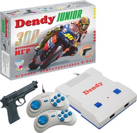 Dendy Junior 300 игр + световой пистолет