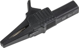 Фото 1/4 BU-65-0, Heavy Duty, Large Jaw Alligator Clip black