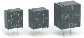 Фото 1/5 FMR0H473ZF, 47mF Supercapacitor -20 → +80% Tolerance, FMR 5.5V dc, Through Hole
