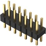 BF050-14-A-B- 0400-0300-L-G,Pin Header, Board-to-Board, 2 mm, 2 Rows, 14 Contacts, Through Hole Straight, BF050 Series