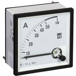 IPA10-6-0050-E, Амперметр Э47 50А кл. точн. 1,5 72х72мм
