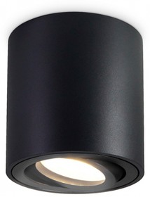 Ambrella Накладной точечный поворотный светильник TN22702 BK черный GU5.3 D80*84