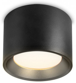 Ambrella Накладной точечный светильник TN5326 BK черный GX53 D96*80
