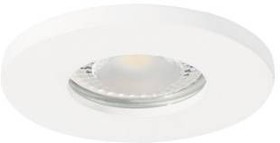 Denkirs DK2036-WH Влагозащищенный встраиваемый светильник со светорассеивателем из стекла, белый, алюминий