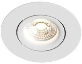 Denkirs DK2037-WH Встраиваемый поворотный светильник, белый, алюминий