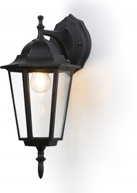Ambrella Светильник уличный настенный ST2018 BK/CL черный/прозрачный IP54 E27 max 40W 360*150*210