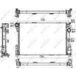 53113, Радиатор охлаждения MERCEDES-BENZ C-CLASS 07-, CLS 11-, E-CLASS 11-, SLK 11-,