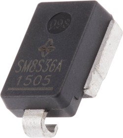 SM8S36AHE3/2D, Uni-Directional TVS Diode, 6600W, 2-Pin DO-218AB