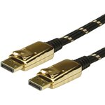 11.04.5644-10, Male DisplayPort to Male DisplayPort, PVC Cable, 1m
