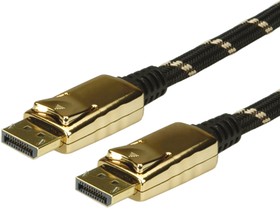 11.04.5646-10, Male DisplayPort to Male DisplayPort, PVC Cable, 3m
