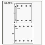 ABL0015, Накладки тормозные,комплект STD / WVA (19902/19903) HCV