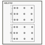 ABL0102, Накладки тормозные,комплект STD / WVA (4514) HCV