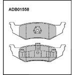 ADB01558, Колодки тормозные дисковые | зад |