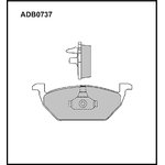 ADB0737, Колодки тормозные дисковые | перед |