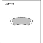 ADB0832, Колодки тормозные дисковые | зад |