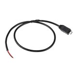 Cable, Male Micro USB B to Unterminated Cable, 500mm